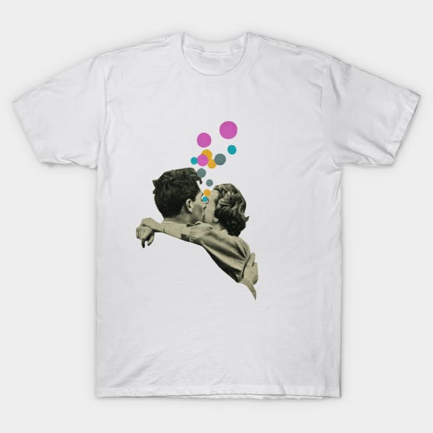 First Kiss T-Shirt by Cassia